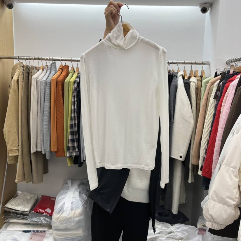 DRESS ROOM韓國直郵㊣女士新款休閑熱賣人氣25秋冬長袖T恤DRESS ROOM長袖T恤