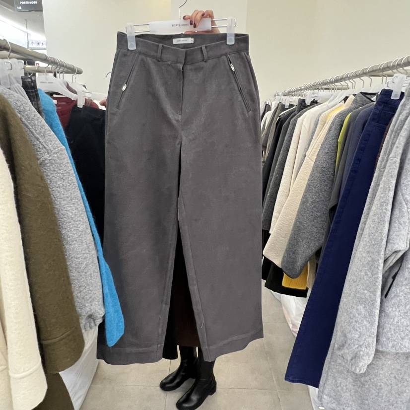 PORTS MOSS韓國直郵㊣女裝新品職業25秋冬推薦人氣真品休閑褲PORTS MOSS休閑褲