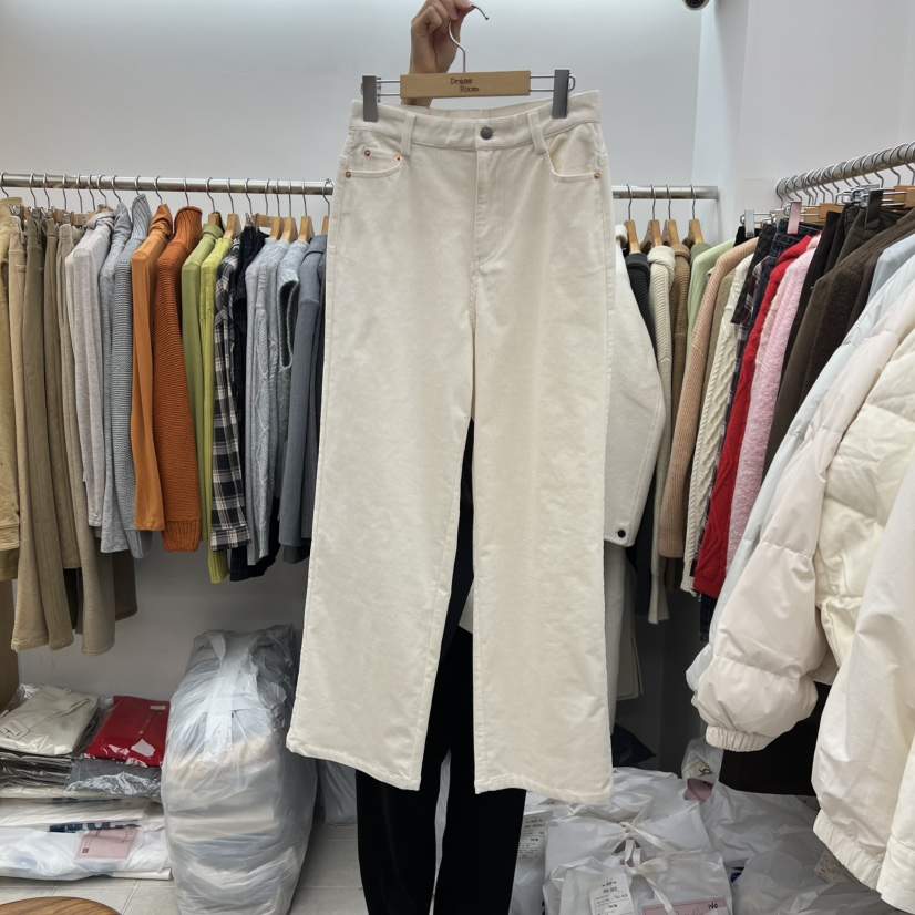 DRESS ROOM東大門㊣實拍女裝新品真品職業熱賣休閑褲燈芯絨DRESS ROOM休閑褲