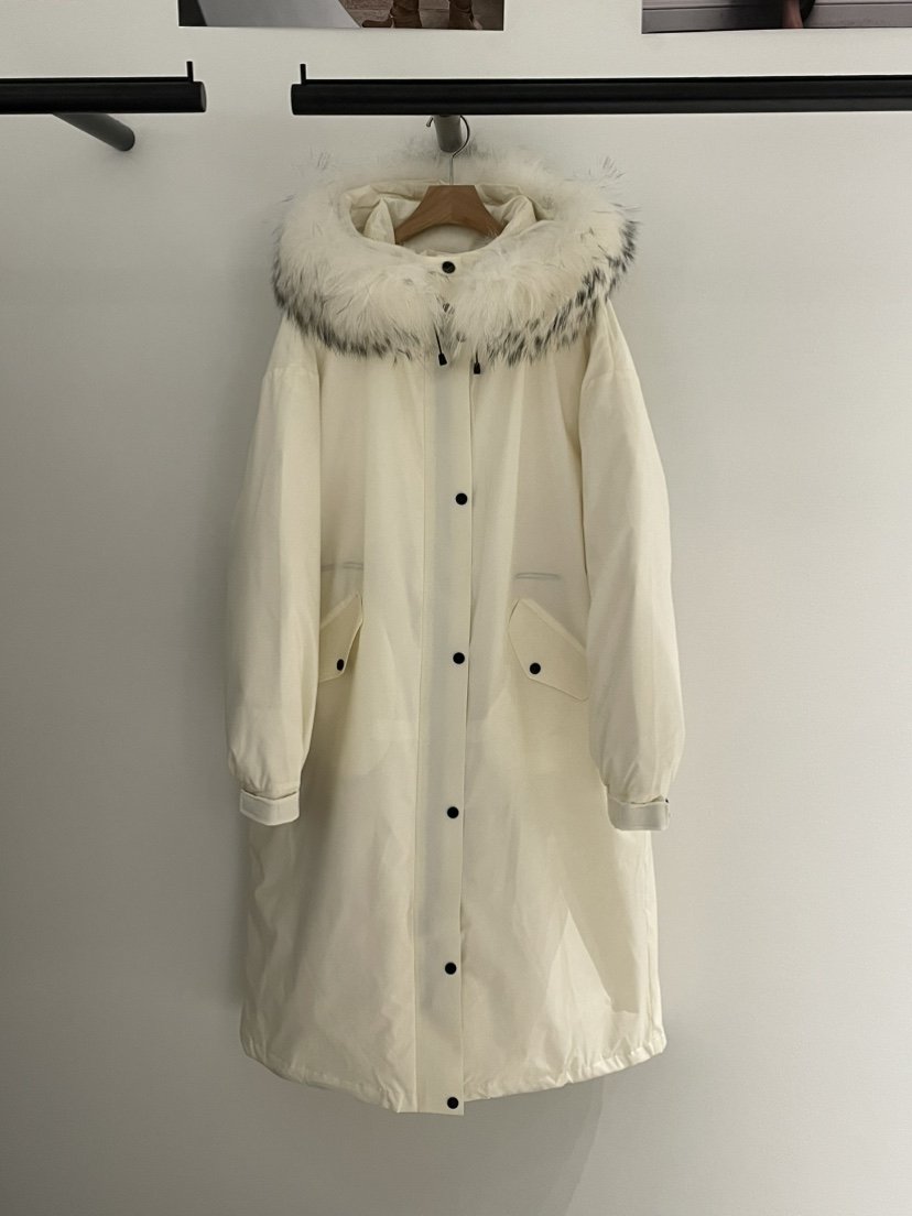 BUTTER-P東大門㊣代購女士新款推薦人氣長款羽絨服浣熊鴨絨BUTTER-P長款羽絨服