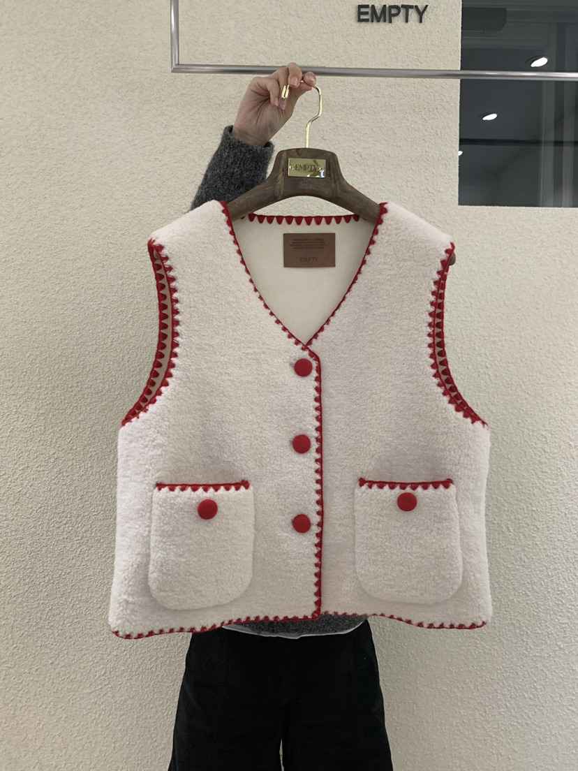 EMPTY韓國代購㊣女士新款人氣熱賣休閑職業推薦真品時尚馬甲EMPTY馬甲