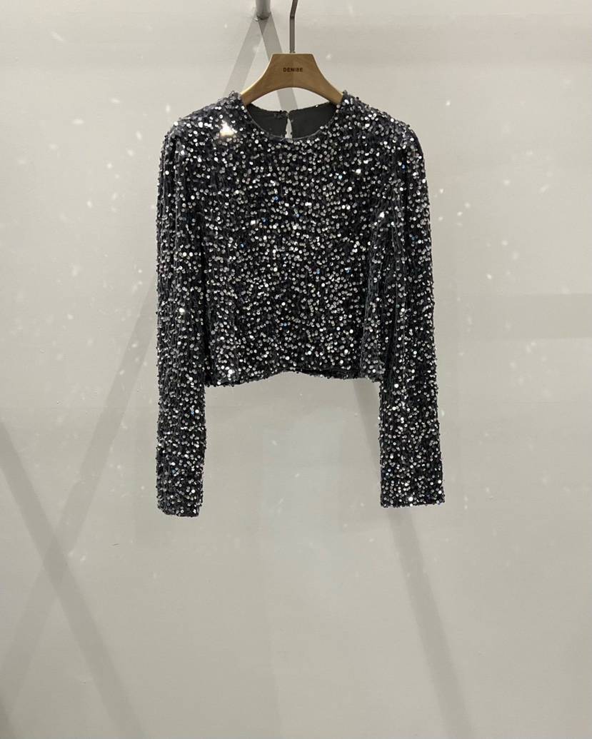 DENISE東大門㊣直郵女裝新品職業推薦休閑時尚人氣襯衫蕾絲衫DENISE襯衫/蕾絲衫