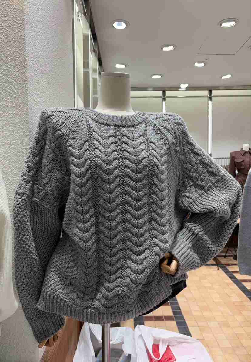 2TWO MOON東大門㊣直郵女士新品熱賣推薦25秋冬針織衫圓領2TWO MOON針織衫