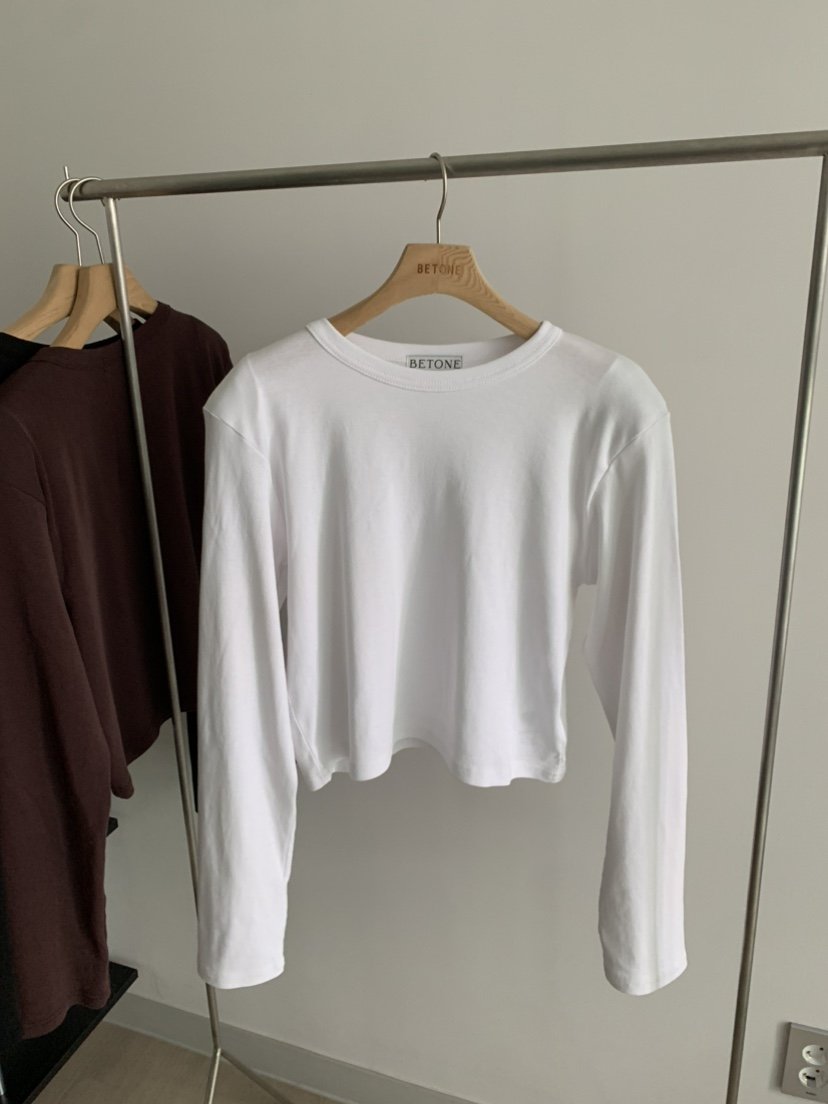 BETONE韓國直郵㊣女裝新品推薦人氣熱賣時尚職業25秋冬長袖T恤BETONE長袖T恤