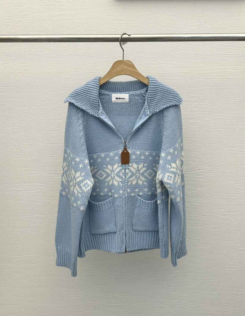 MILK TEA韓國代購㊣女裝新品時尚推薦休閑25秋冬職業針織衫MILK TEA針織衫