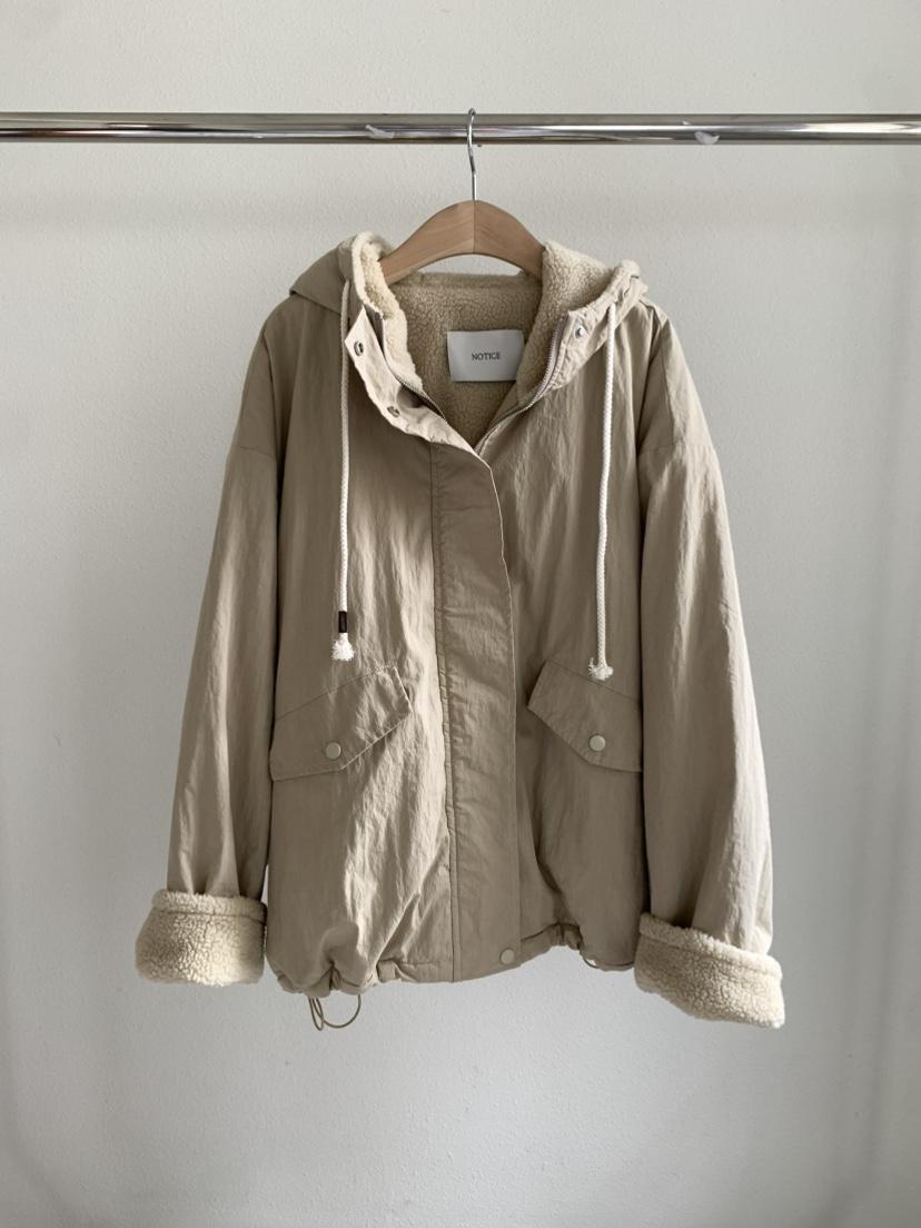 NOTICE韓國代購㊣女裝新款真品25秋冬時尚人氣休閑推薦夾克NOTICE夾克