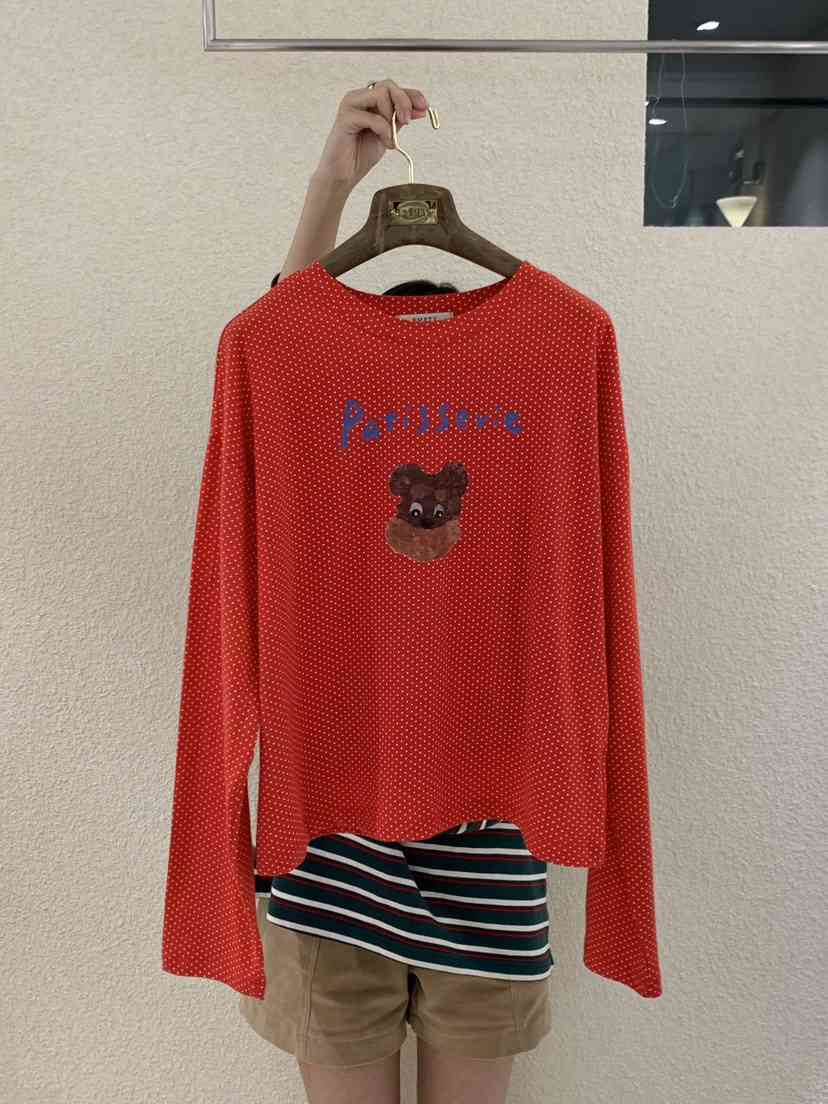 EMPTY韓國代購㊣女士新品人氣真品時尚熱賣25秋冬推薦長袖T恤EMPTY長袖T恤