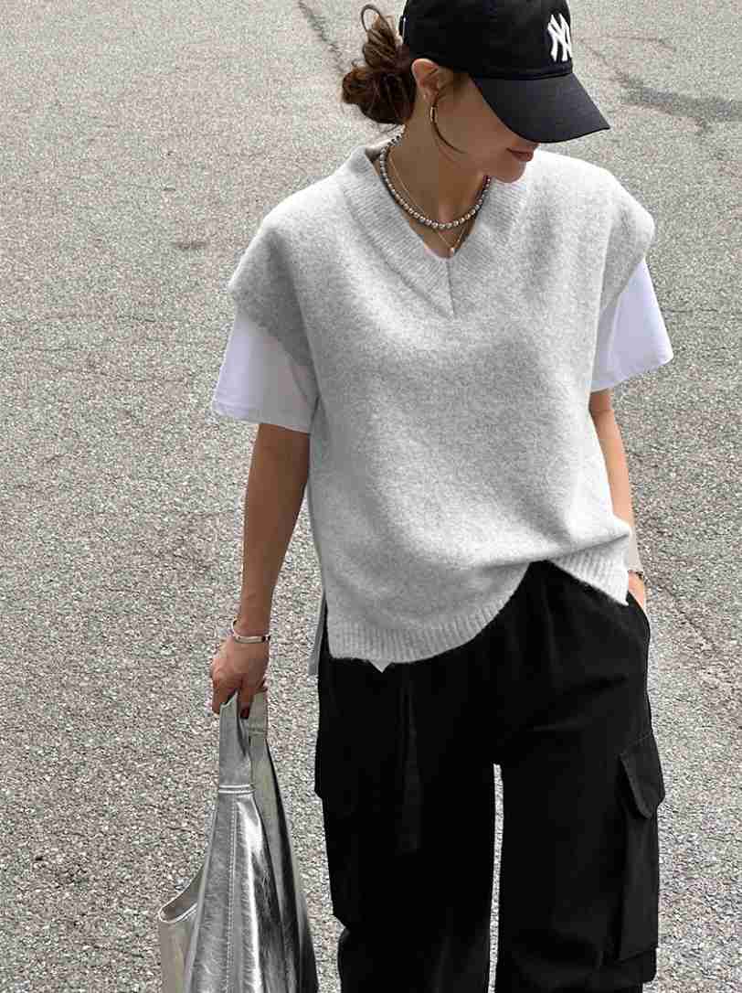 EVERCOMMERCE METICULOUSLY DESIGNED韓國代購㊣女士新款熱賣吊帶背心EVERCOMMERCE吊帶/背心