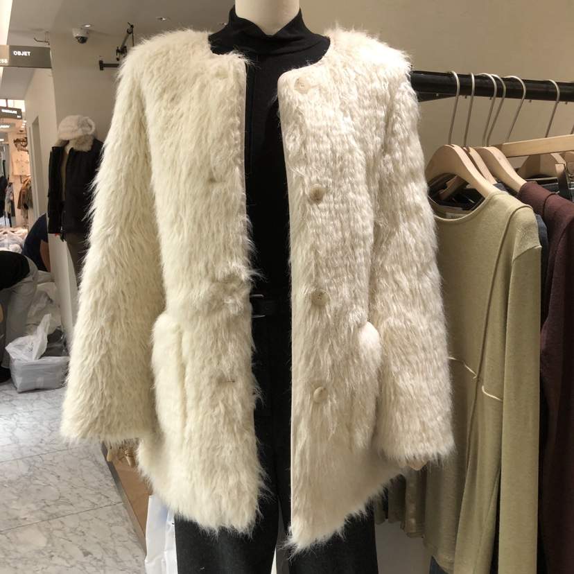 W AND J東大門㊣直郵女裝新款人氣熱賣休閑職業推薦短款大衣W AND J短款大衣