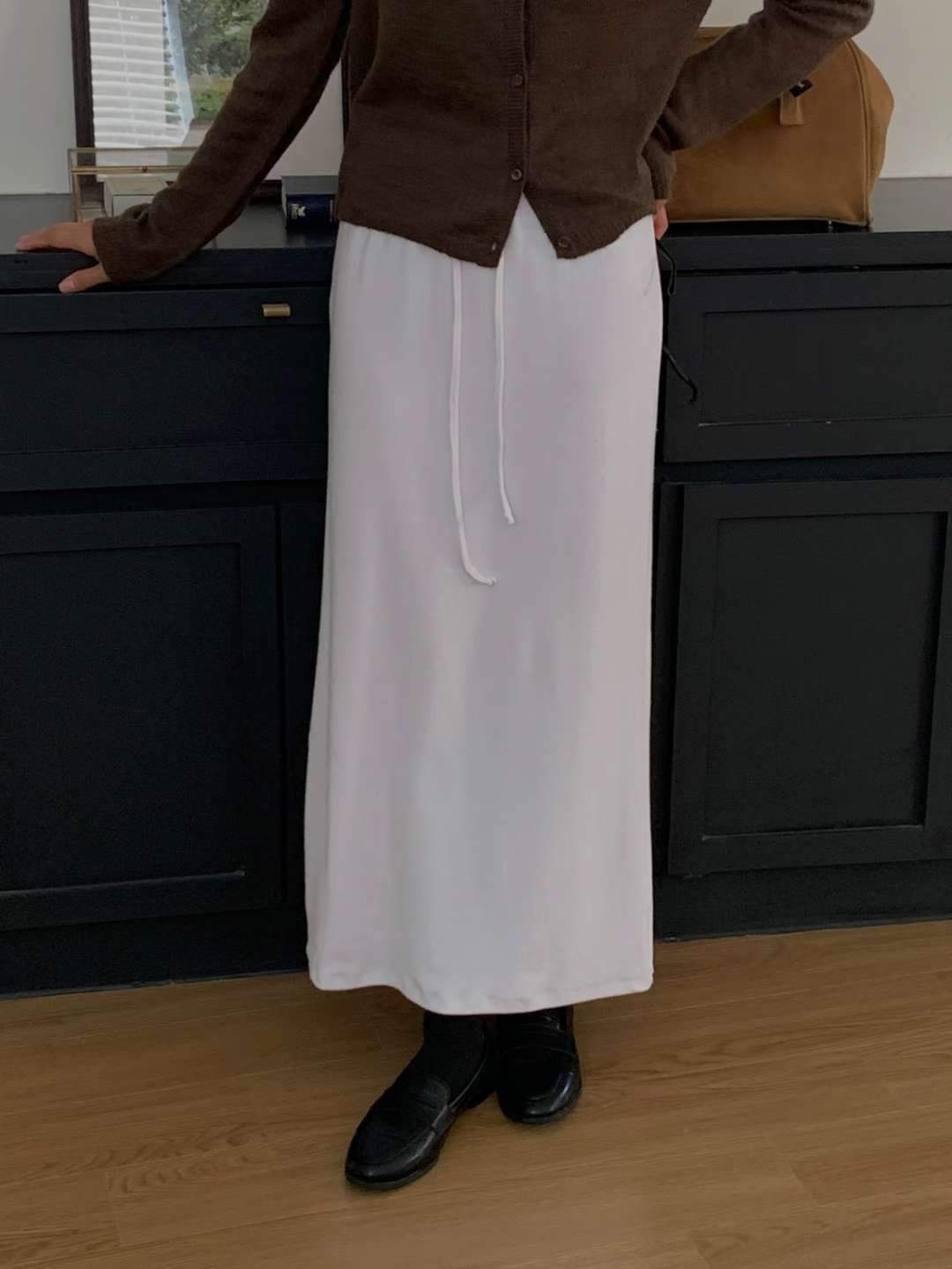 IVORY東大門㊣實拍女裝新款時尚人氣熱賣休閑25秋冬職業長裙IVORY長裙