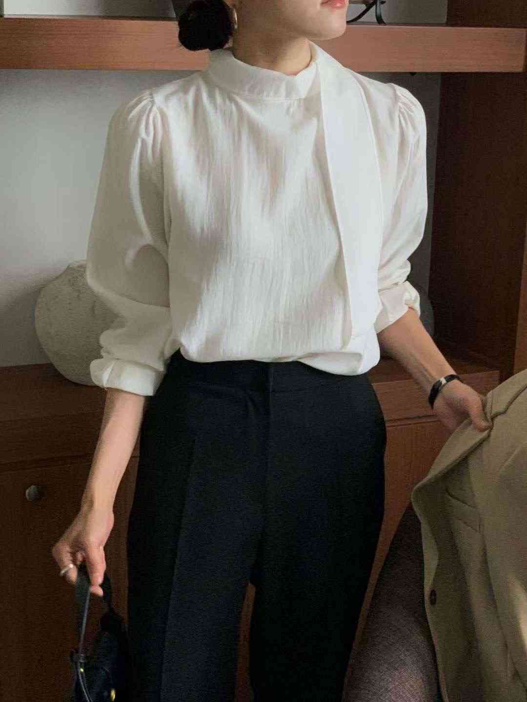 IVORY韓國代購㊣女裝新款真品休閑熱賣職業人氣推薦襯衫蕾絲衫IVORY襯衫/蕾絲衫