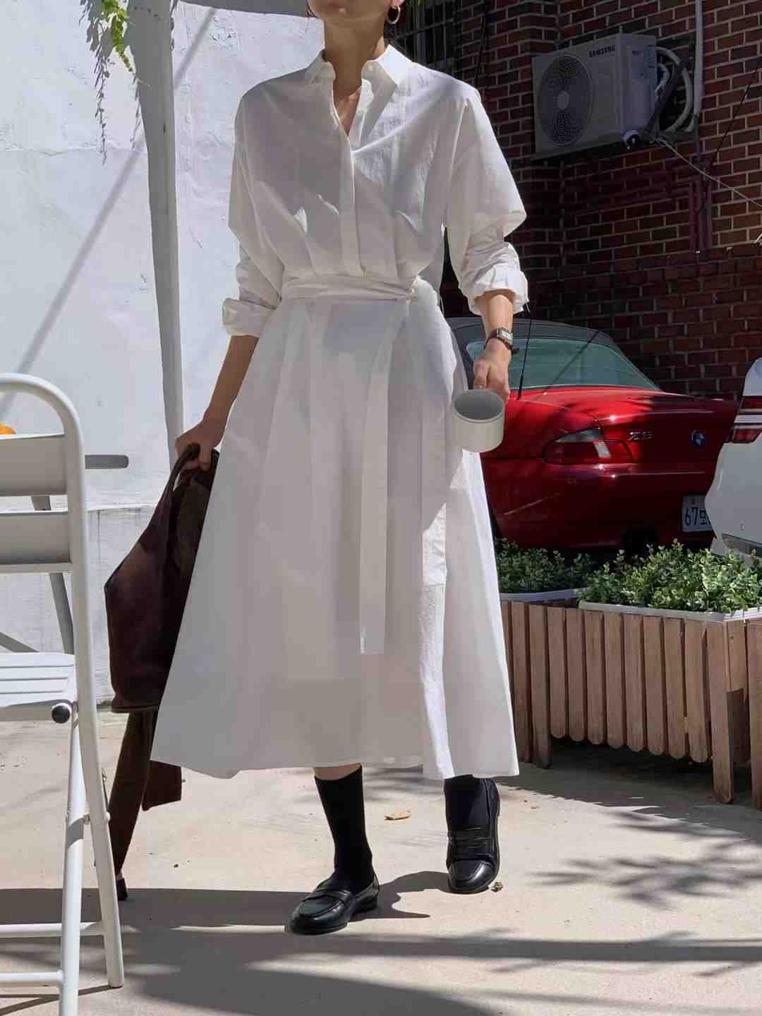 IVORY東大門㊣代購女裝新款休閑25秋冬職業真品時尚推薦連衣裙IVORY連衣裙