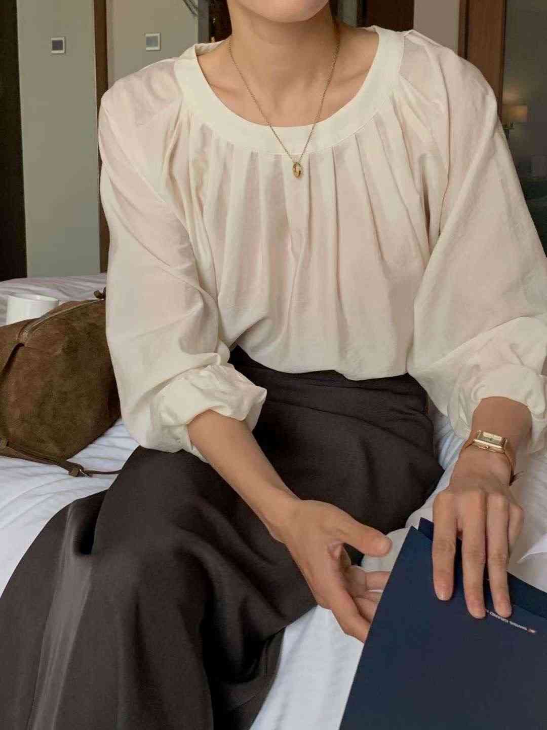 IVORY韓國代購㊣女士新品職業熱賣人氣真品推薦時尚襯衫蕾絲衫IVORY襯衫/蕾絲衫