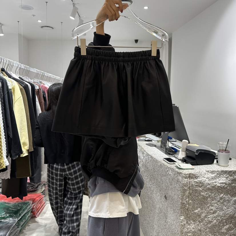 NEROLI 36韓國直郵㊣女士新品推薦職業熱賣25秋冬短褲皮革NEROLI 36短褲