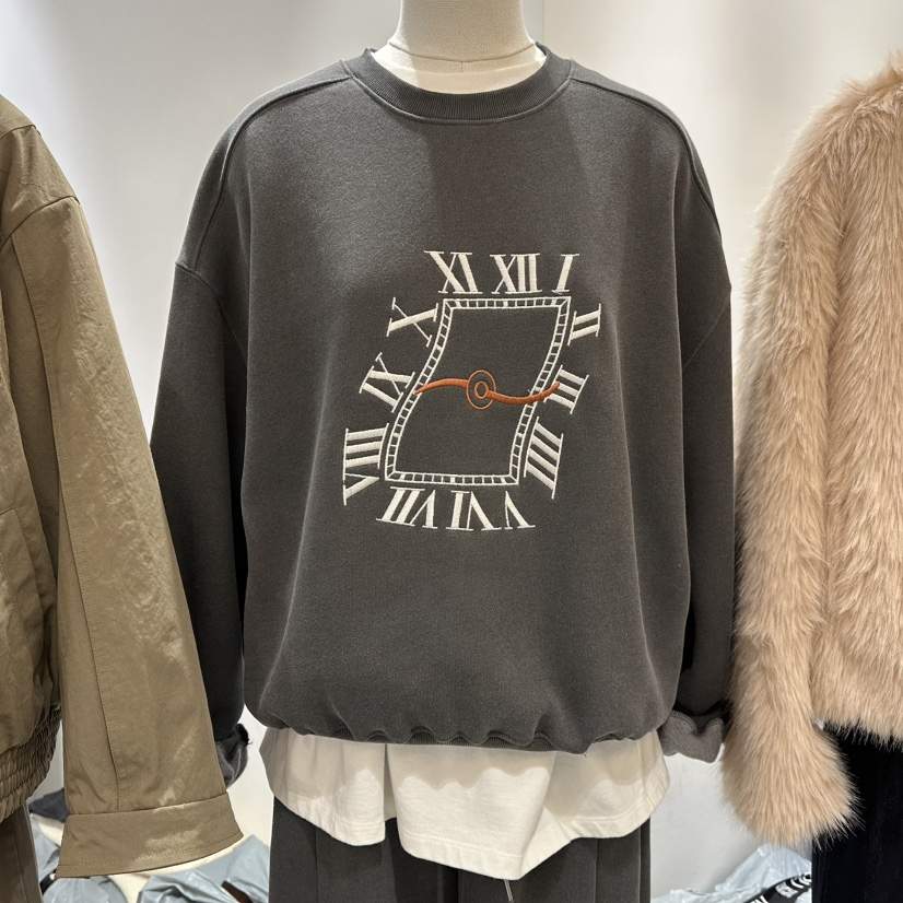 NEROLI 36韓國直郵㊣女士新品熱賣職業推薦時尚衛衣加絨刺繡NEROLI 36衛衣