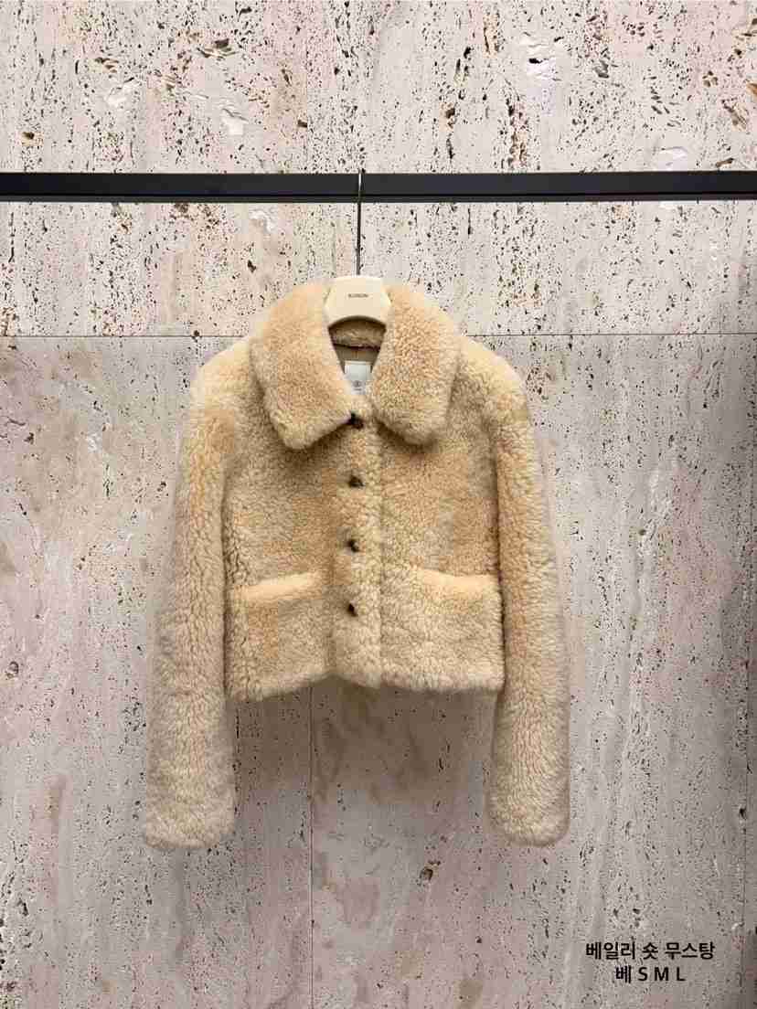 BLOSSOM韓國代購㊣女士新款推薦休閑熱賣25秋冬人氣短款大衣BLOSSOM短款大衣