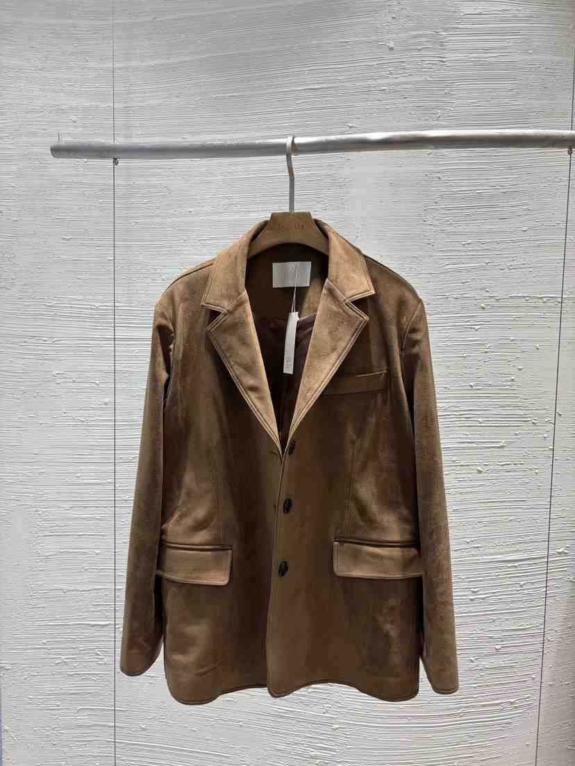 2BOTTLE韓國直郵㊣女裝新款時尚休閑25秋冬真品推薦夾克絨面革2BOTTLE夾克