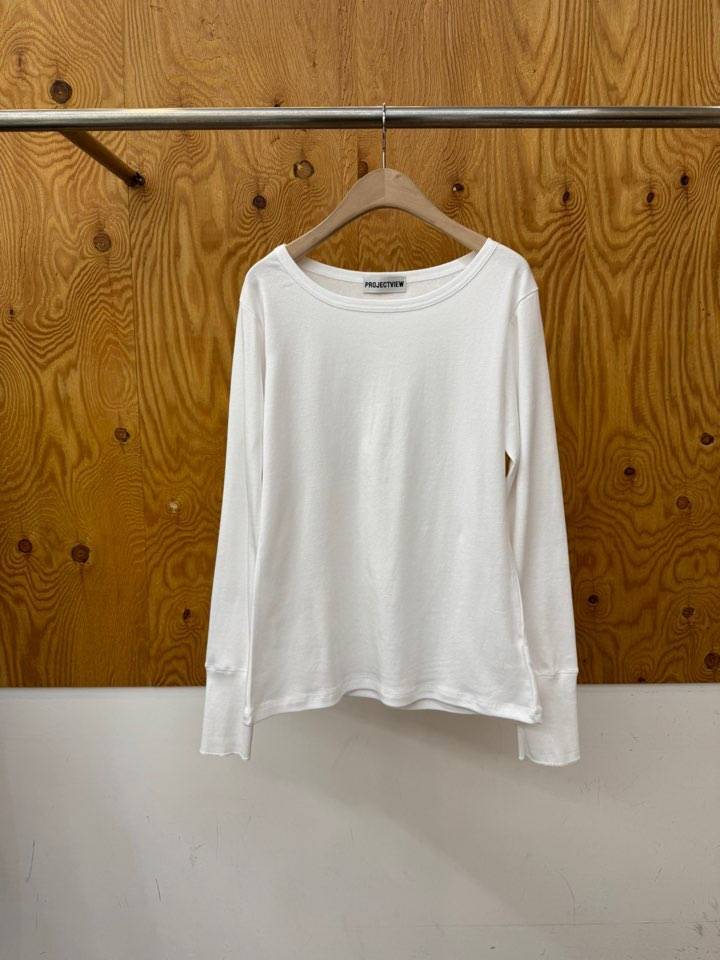PROJECTVIEW韓國直郵㊣女裝新品推薦人氣熱賣職業時尚長袖T恤PROJECTVIEW長袖T恤