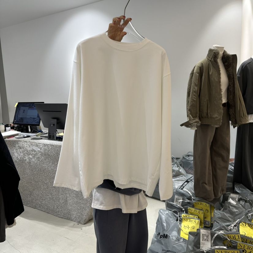 NEROLI 36韓國代購㊣女士新款推薦時尚熱賣休閑人氣長袖T恤NEROLI 36長袖T恤