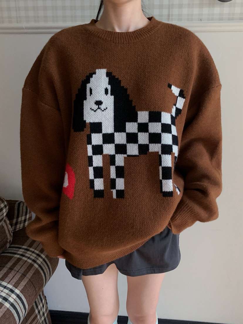 JKICHI東大門㊣實拍女士新品熱賣時尚25秋冬人氣真品針織衫JKICHI針織衫