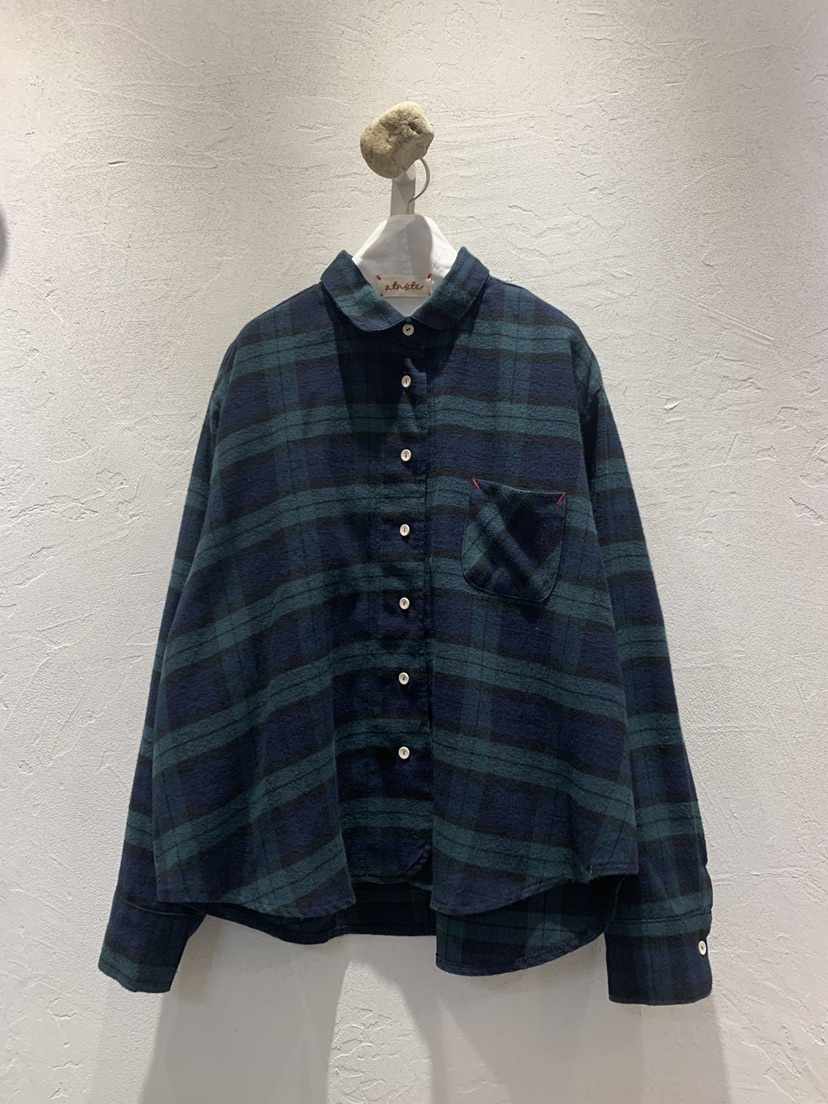 AT NOTE韓國代購㊣女士新品推薦真品休閑時尚襯衫蕾絲衫格紋AT NOTE襯衫/蕾絲衫