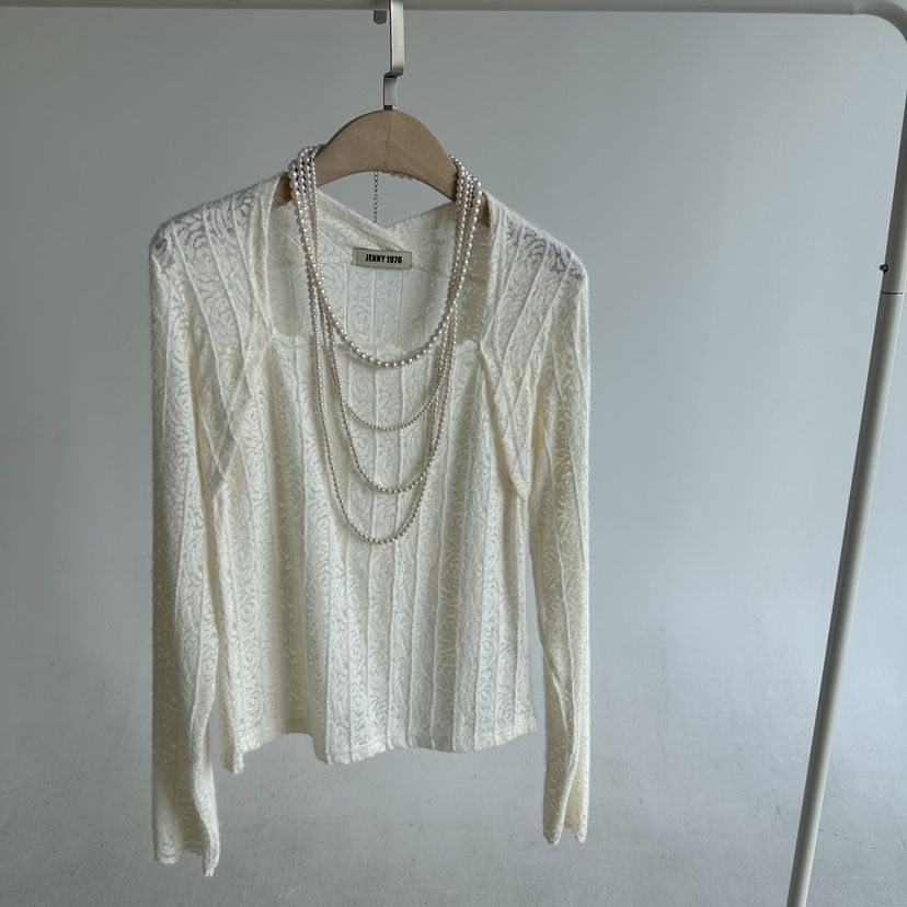 JENNY 1976東大門㊣實拍女裝新品真品熱賣長袖T恤不含配飾JENNY 1976長袖T恤