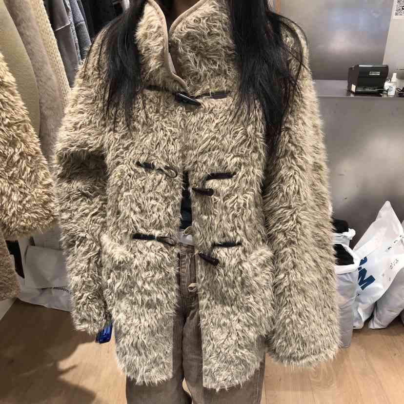 MEET ME韓國直郵㊣女裝新品時尚職業真品人氣短款大衣高領MEET ME短款大衣