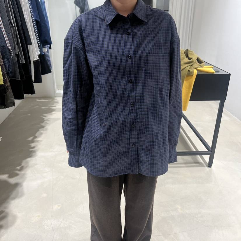 BROT東大門㊣代購女裝新款熱賣25秋冬人氣時尚襯衫蕾絲衫格紋BROT襯衫/蕾絲衫