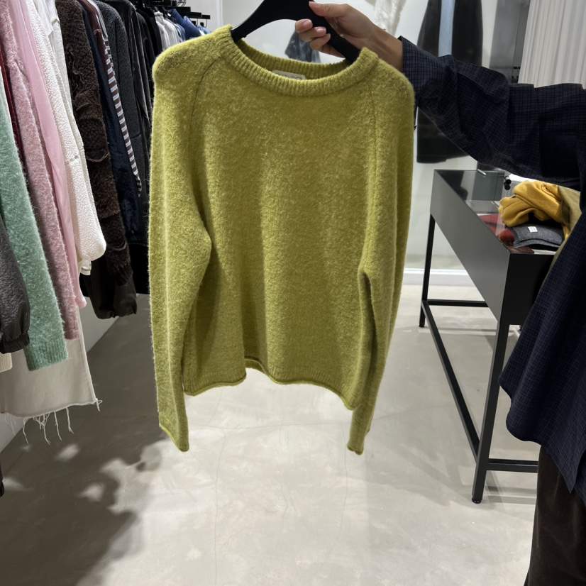 BROT韓國代購㊣女士新款真品職業推薦熱賣時尚25秋冬針織衫羊駝BROT針織衫