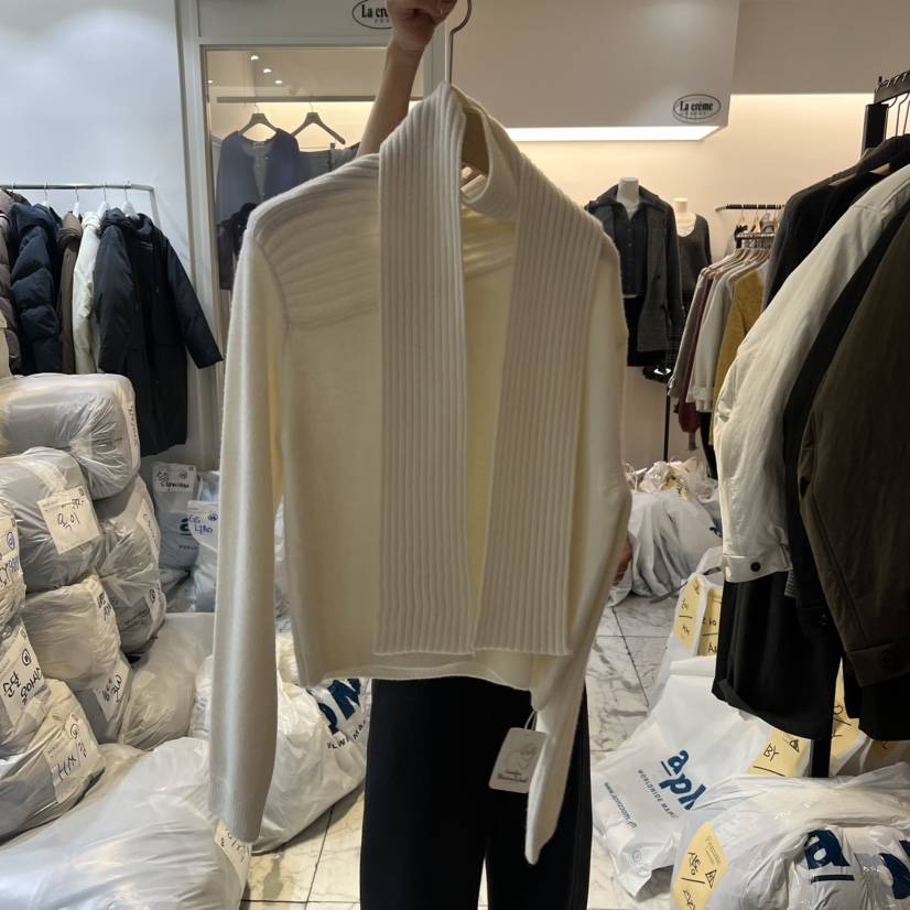 LA MAGIE FEMME東大門㊣實拍女裝新款熱賣時尚休閑針織衫Lamagie Femme針織衫