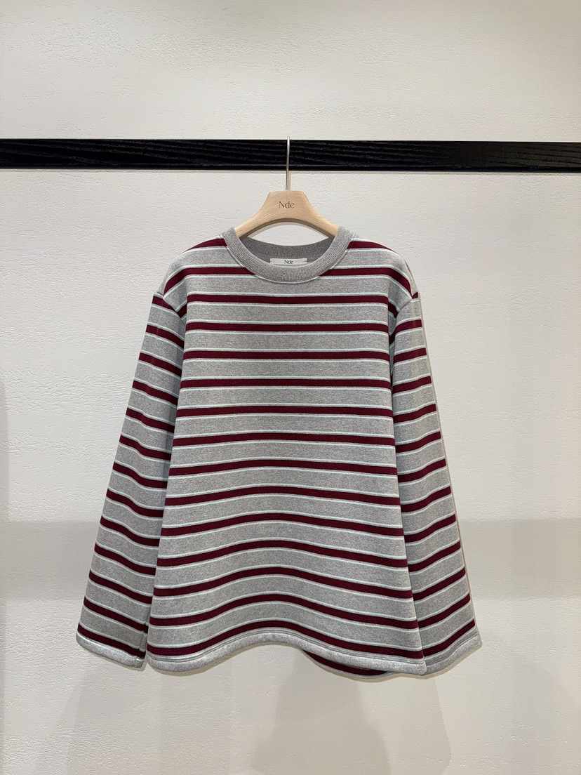NDE韓國直郵㊣女士新品人氣時尚推薦休閑25秋冬熱賣長袖T恤NDE長袖T恤