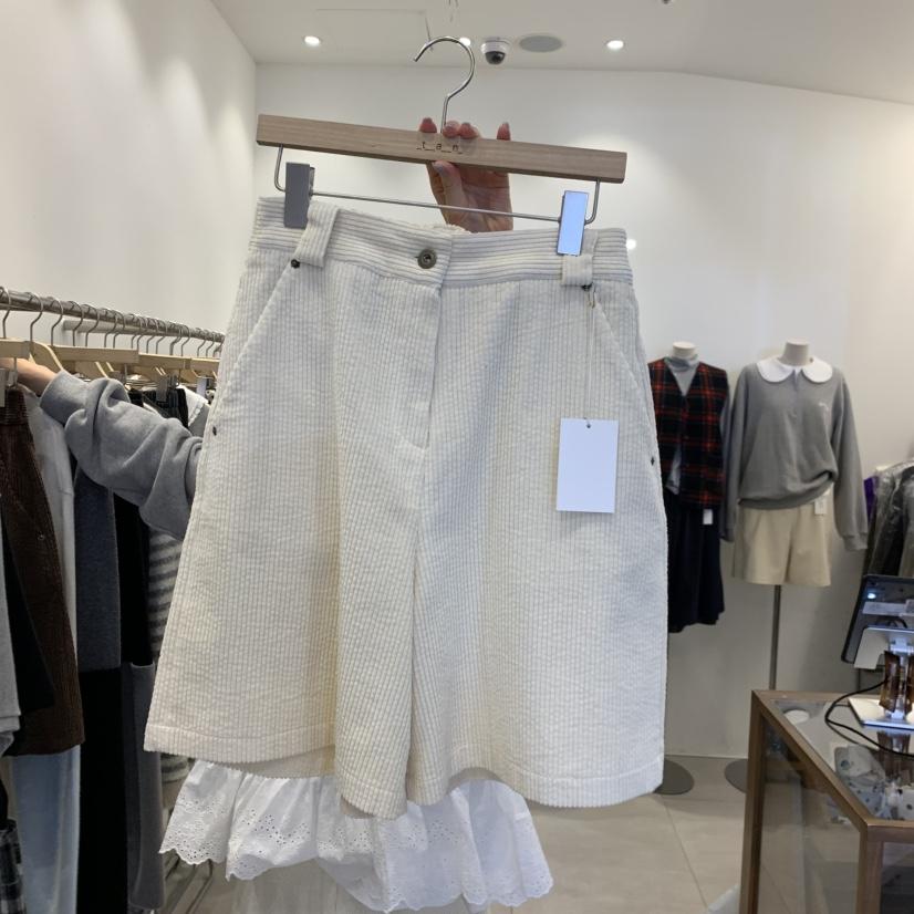 TAN&amp;COMO東大門㊣代購女裝新品時尚推薦人氣25秋冬短褲tan-COMO短褲