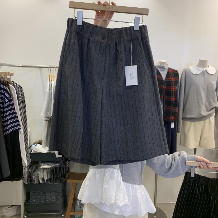 TAN&amp;COMO東大門㊣代購女裝新品時尚25秋冬休閑推薦短褲tan-COMO短褲