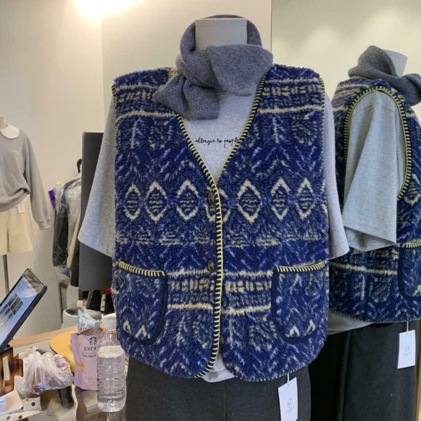 TAN&amp;COMO東大門㊣直郵女士新款熱賣職業25秋冬時尚馬甲tan-COMO馬甲