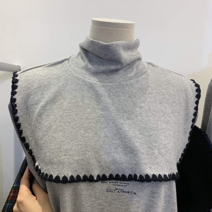 TAN&amp;COMO東大門㊣代購女裝新品真品職業人氣25秋冬假領tan-COMO假領