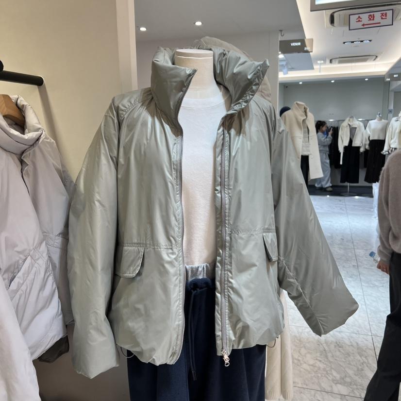 ORMORE東大門㊣實拍女裝新品熱賣休閑職業推薦短款羽絨服鴨絨ORMORE短款羽絨服