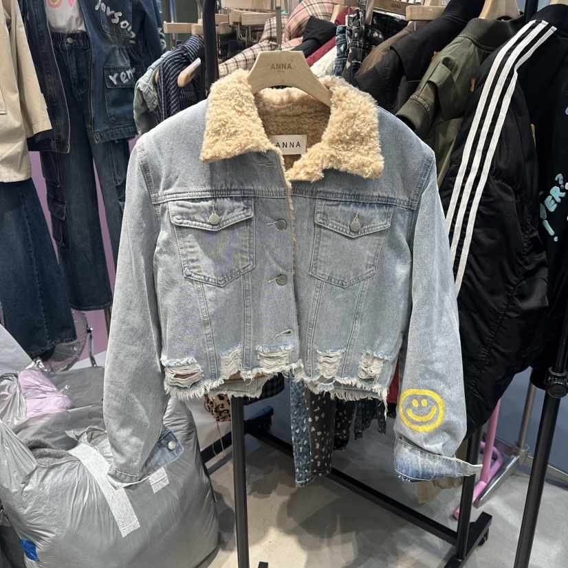 ANNA-P東大門㊣實拍女士新品職業時尚休閑人氣推薦夾克羊毛ANNA-P夾克