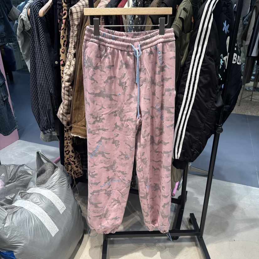 ANNA-P韓國直郵㊣女裝新品人氣推薦真品熱賣時尚休閑褲迷彩ANNA-P休閑褲