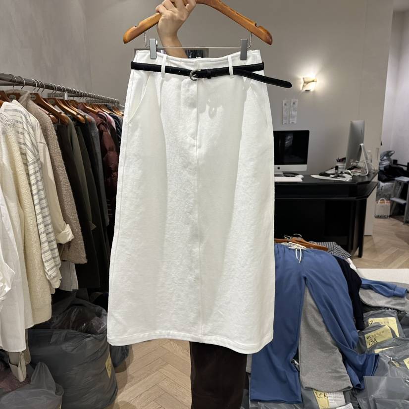 BRUSH-P東大門㊣代購女士新品人氣職業熱賣真品長裙不含腰帶BRUSH-P長裙