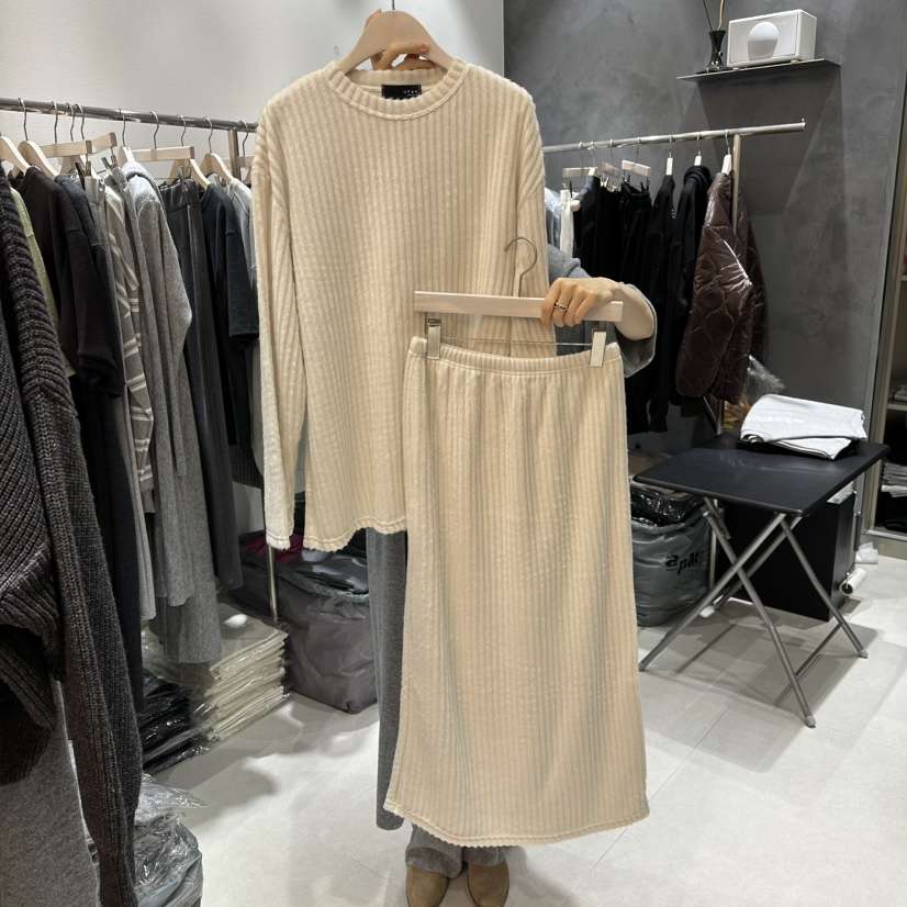 OPEN韓國代購㊣女裝新品人氣職業25秋冬熱賣套裝兩件套套裝OPEN套裝