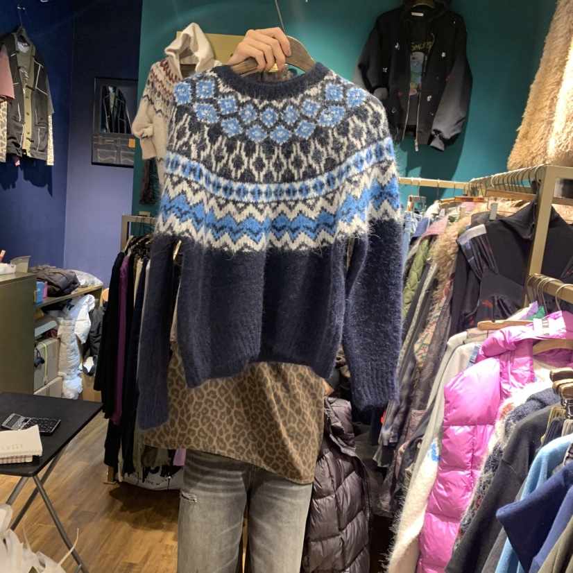 MERCI LINDA韓國代購㊣女士新款25秋冬真品職業熱賣針織衫MERCI LINDA針織衫