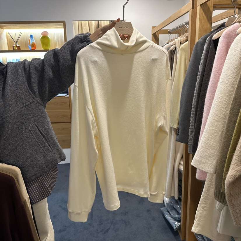 ROUNDER韓國直郵㊣女裝新款人氣25秋冬休閑職業時尚長袖T恤ROUNDER長袖T恤