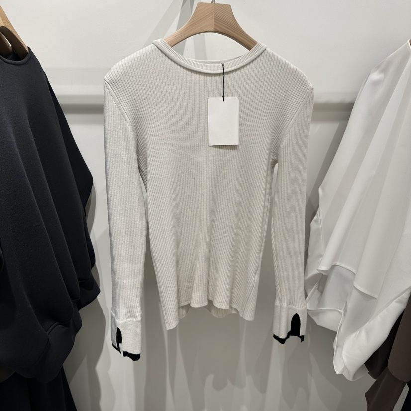 LAMINEDOR韓國代購㊣女士新品職業真品時尚熱賣推薦人氣針織衫LA MINE DOR針織衫