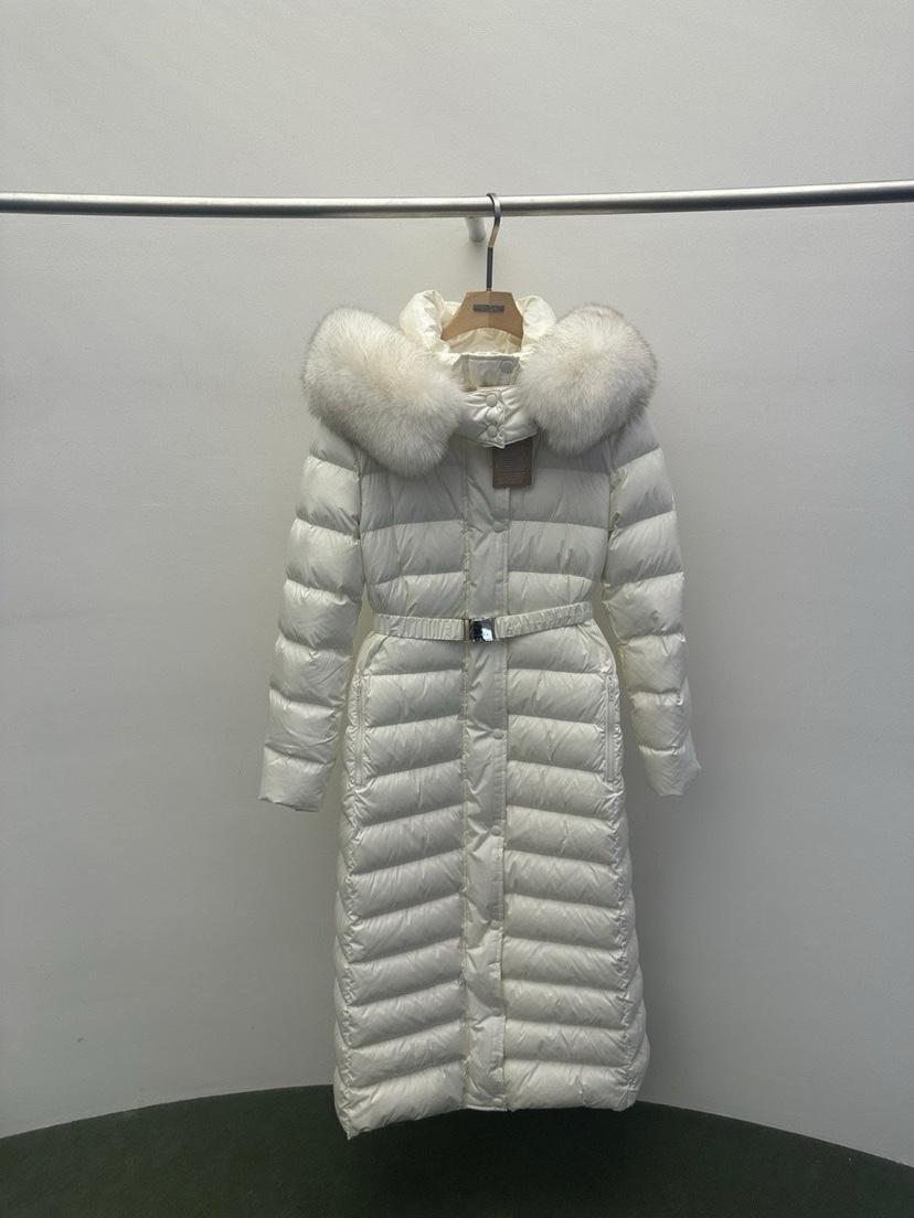 WIDA-P韓國代購㊣女士新品25秋冬人氣熱賣長款羽絨服含腰帶WIDA/RENEJ長款羽絨服