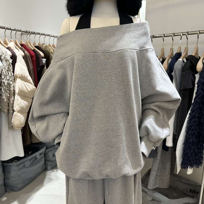 RENDER韓國代購㊣女裝新款25秋冬時尚推薦真品衛衣加絨羊毛RENDER衛衣