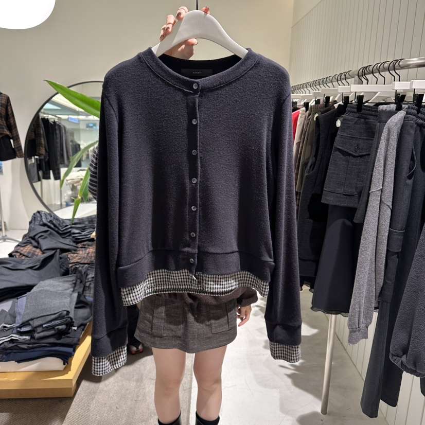 GRADE東大門㊣直郵女士新品休閑真品推薦職業人氣熱賣長袖T恤GRADE長袖T恤