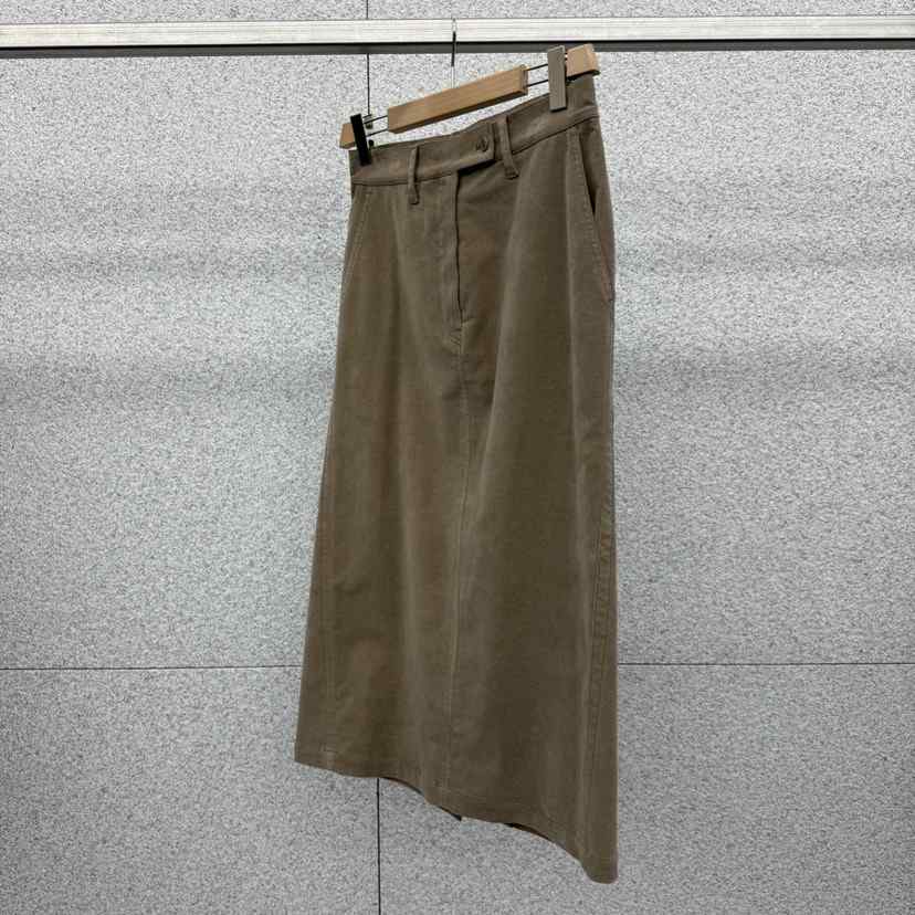 AT THE BAGEL韓國直郵㊣女士新款時尚25秋冬休閑真品長裙AT THE BAGEL長裙