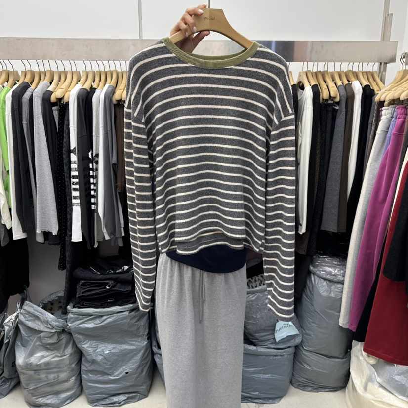 SPECIAL東大門㊣實拍女士新款時尚職業熱賣人氣25秋冬長袖T恤SPECIAL長袖T恤