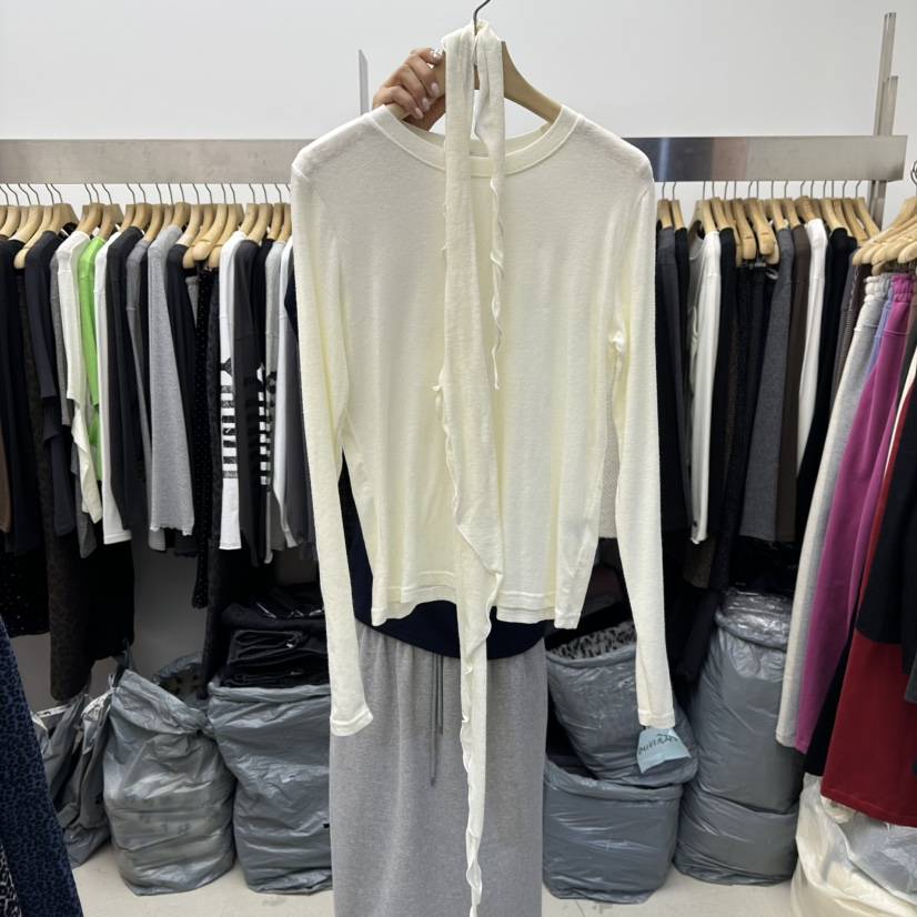 SPECIAL東大門㊣代購女士新款熱賣時尚針織衫羊毛圍巾含脖帶SPECIAL針織衫