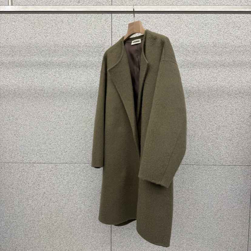 AT THE BAGEL東大門㊣代購女士新款推薦職業真品中長款大衣AT THE BAGEL中長款大衣